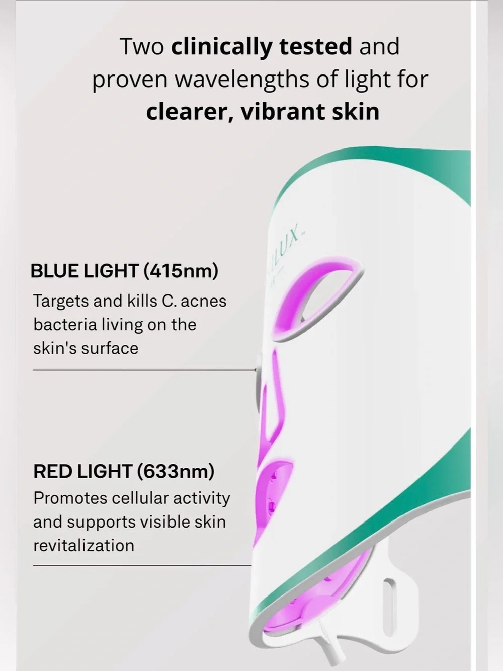 NIB Omnilux Contour Face LED Madk Device